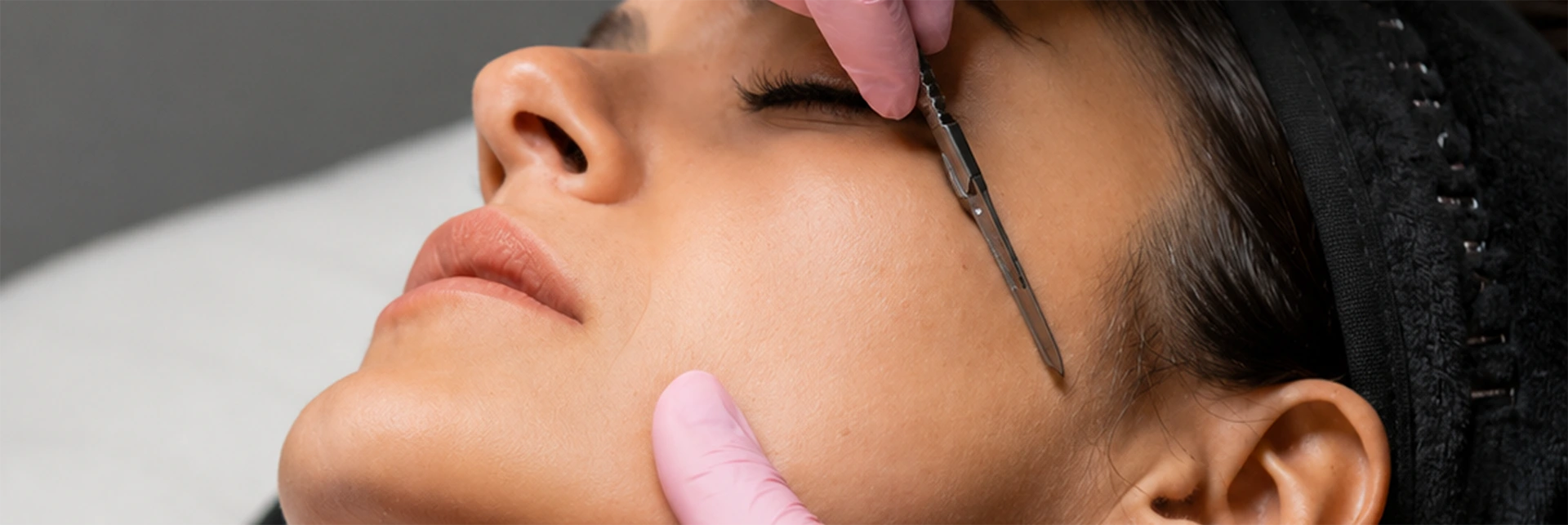 Relaxing facial treatment at Elle Medical & Aesthetics in Lafayette, LA
