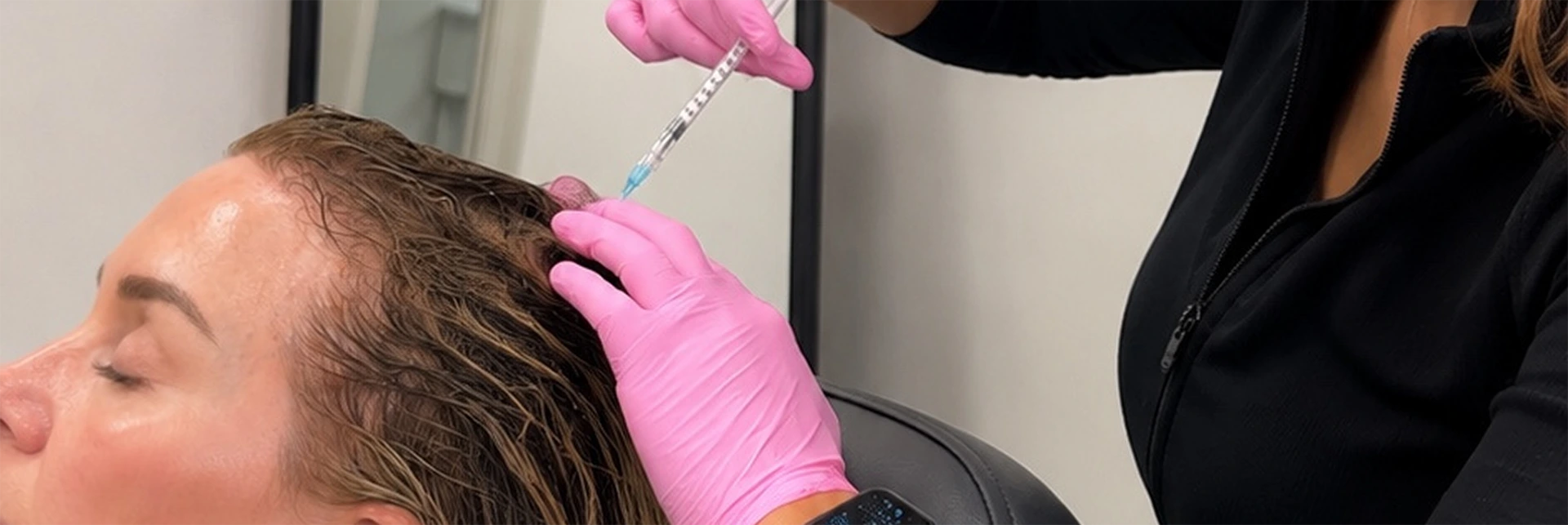 PRP hair restoration treatment in Lafayette, LA