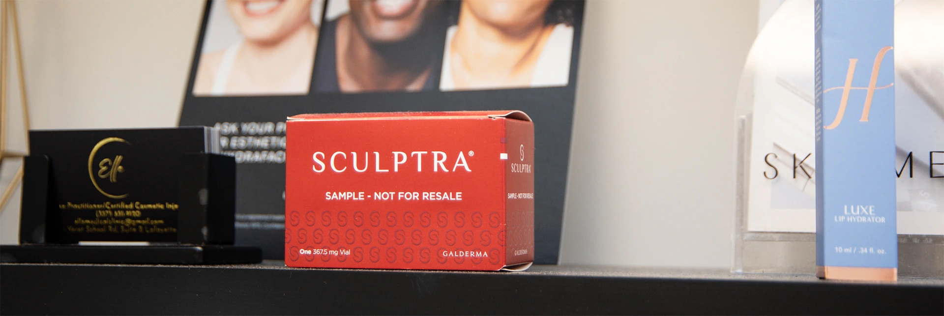 Sculptra biostimulator available at Elle Medical & Aesthetics in Lafayette